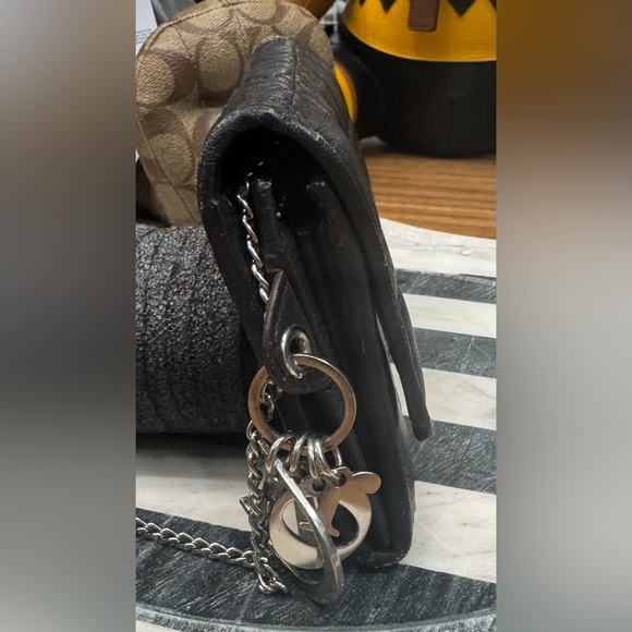 CHRISTIAN DIOR LADY DIOR CHAIN WALLET 100%AUTHENTIC VERY GOOD USED CONDITION EUC - Picture 15 of 16